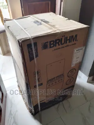 Durable Bruhm 4 Gas Burner With Oven
