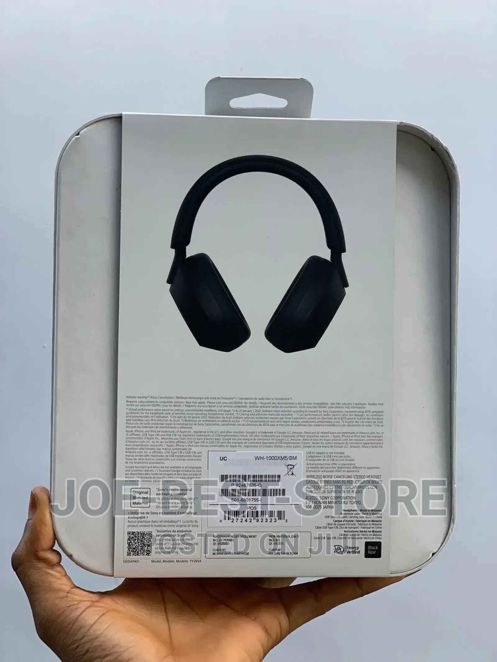 Sony Noise Cancelling Headphones WH-1000XM5