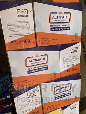 Altimate Battery Dry Cell 120a 12v