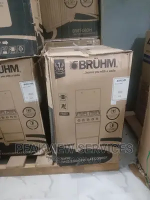 Quality Freestanding Bruhm 4 Gas Burner With Oven(Bgc5540ib)