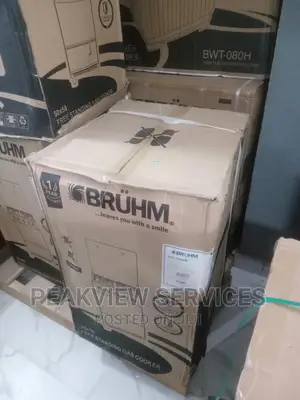 Quality (Bgc5540ib)Bruhm 4 Gas Burner +Oven