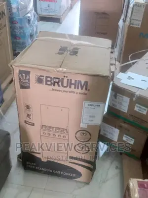 Top Selling 4 Gas Burner Bruhum With Oven