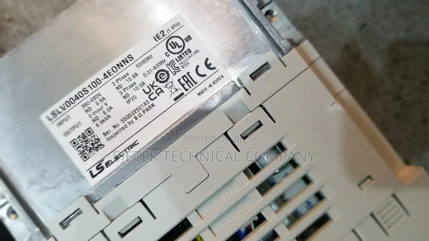 LS VFD Speed Drive 4kw/5hp