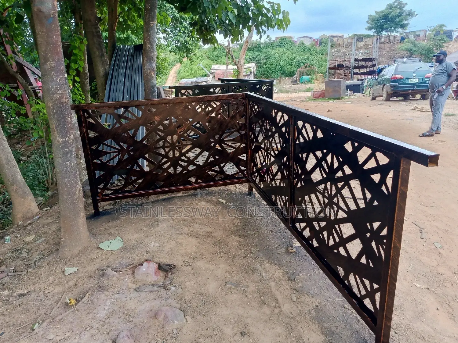 Laser Cut Design Balcony