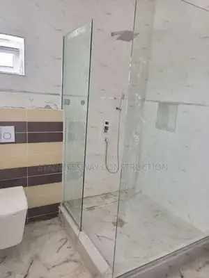 Shower Cubicle With Magic Sticker