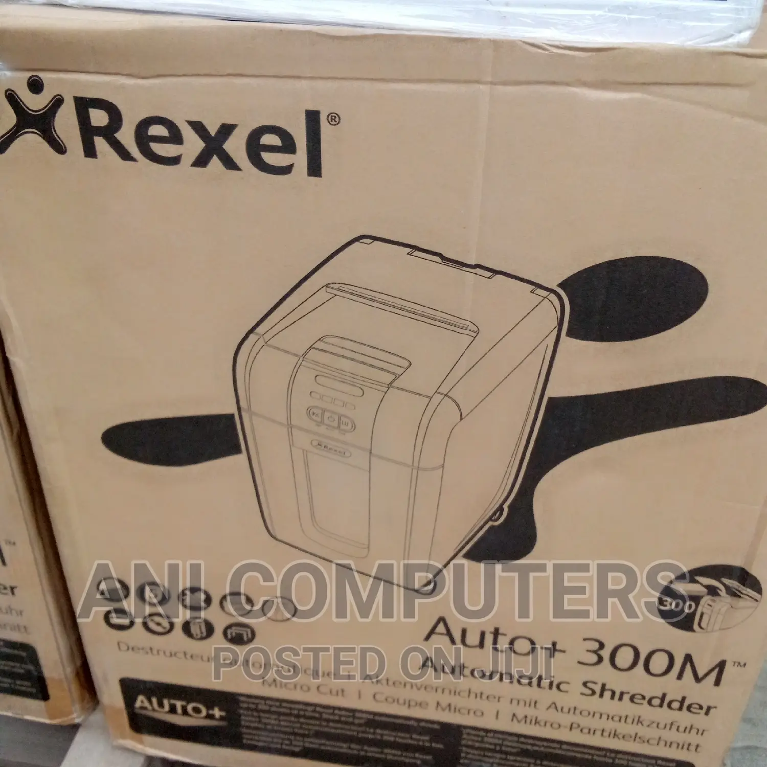 Rexel Auto+300M Mico Cut Paper Shredder