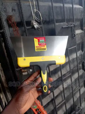 12" Stainless Scraper for Floor and Wall