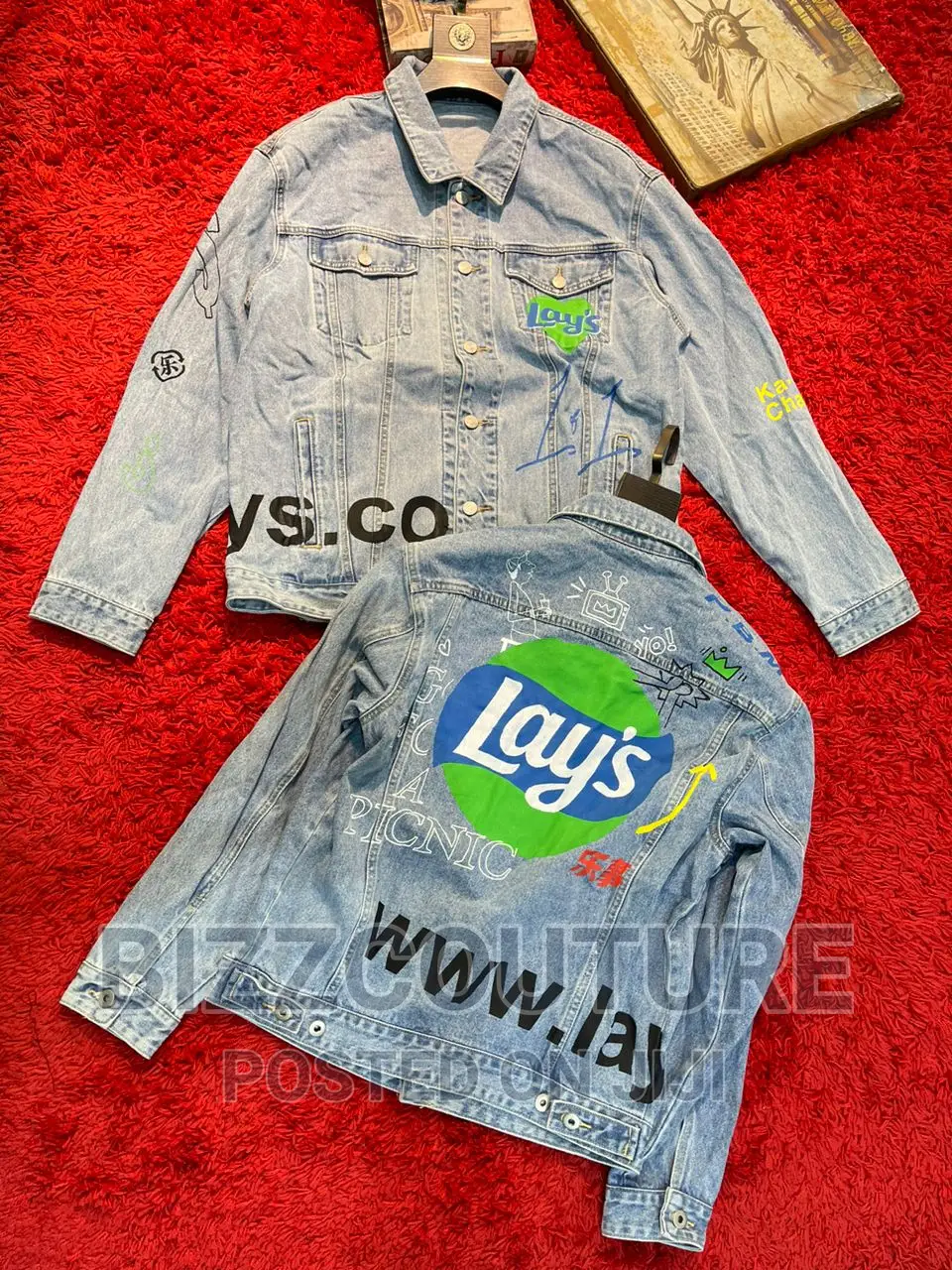 Original GUCCI Jean's Jackets Available in Store