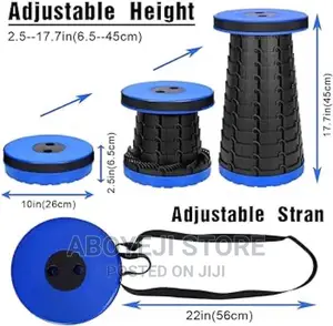 Portable Telescopic Stool, Foldable Stool