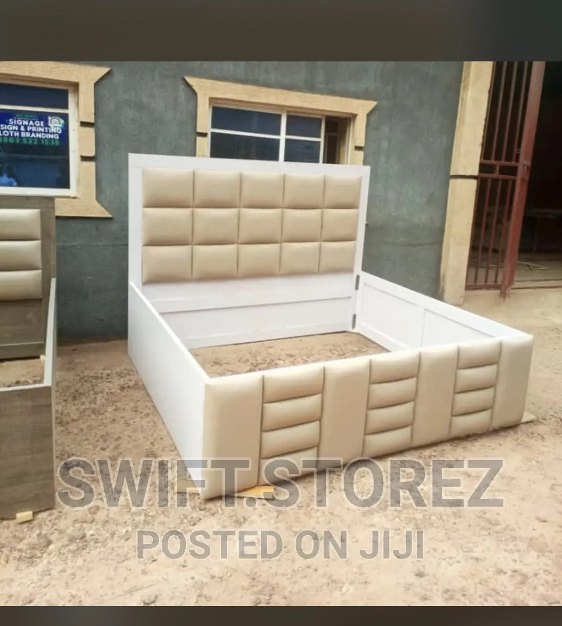 Pattered Bed Frame
