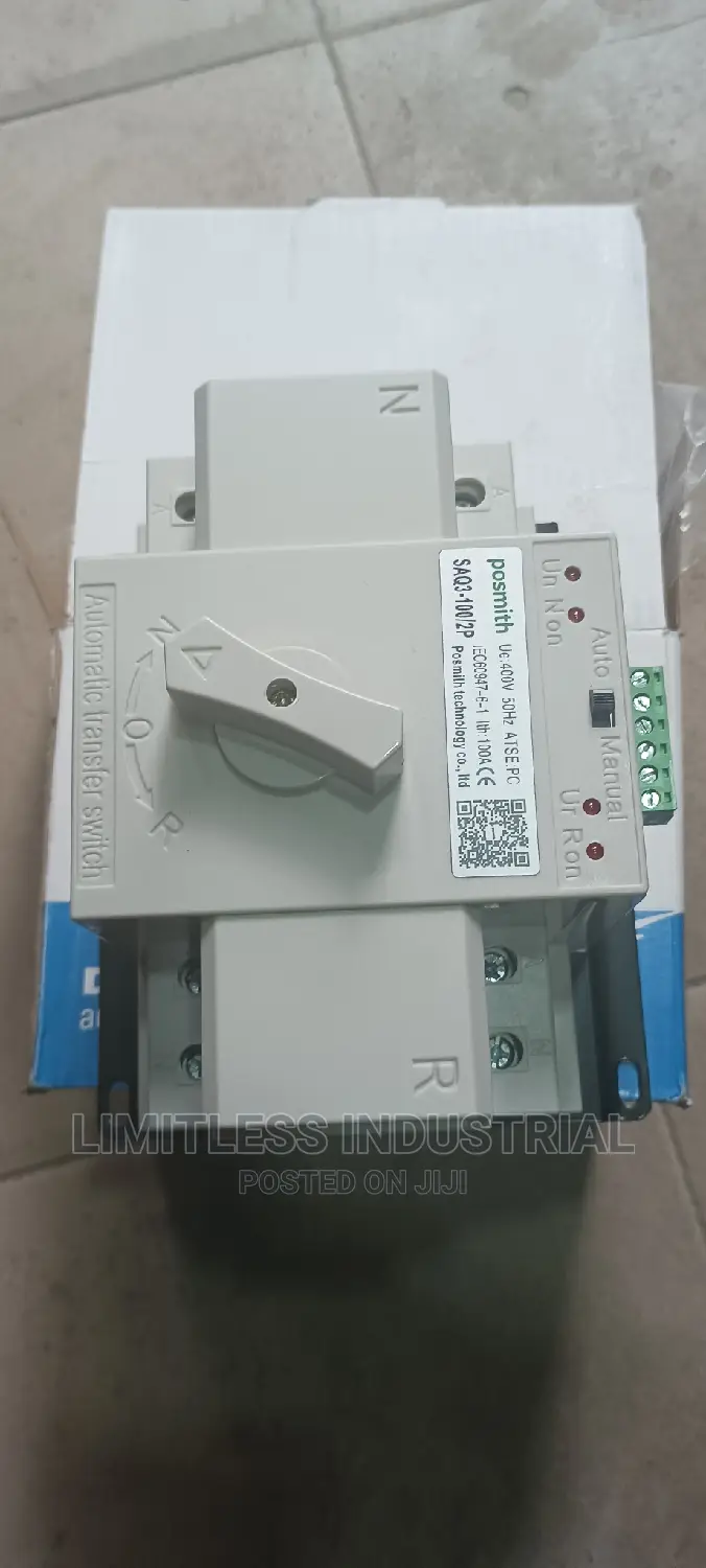 100A Automatic Transfer Switch Single Phase