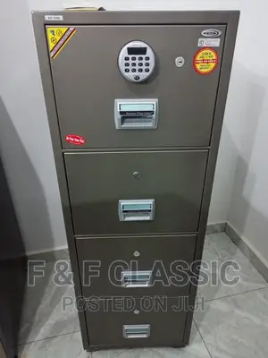 F & F Digital Fire Resistant Cabinet 4-drawer (Digital)