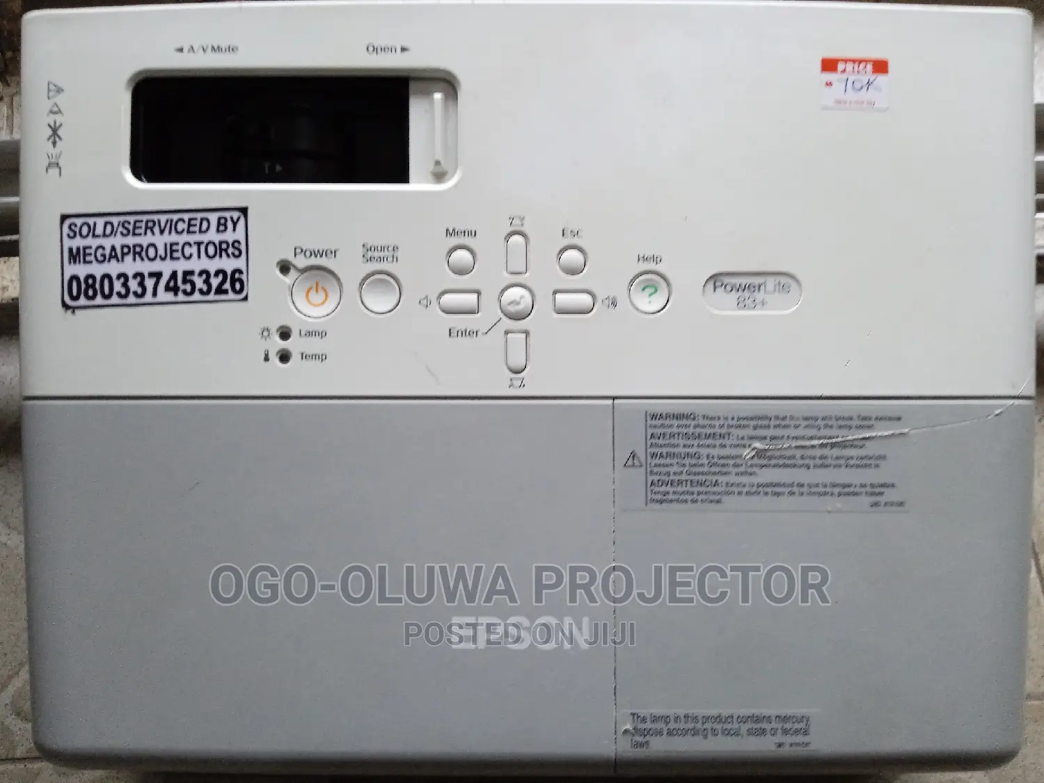 Neatly UK Used Epson Powerlite 83+ Projector
