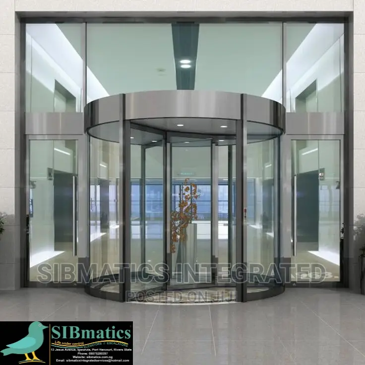 Automatic Revolver Door