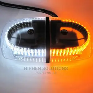 Hiphen Dual Color Amber & White Safety Strobe Light Warning