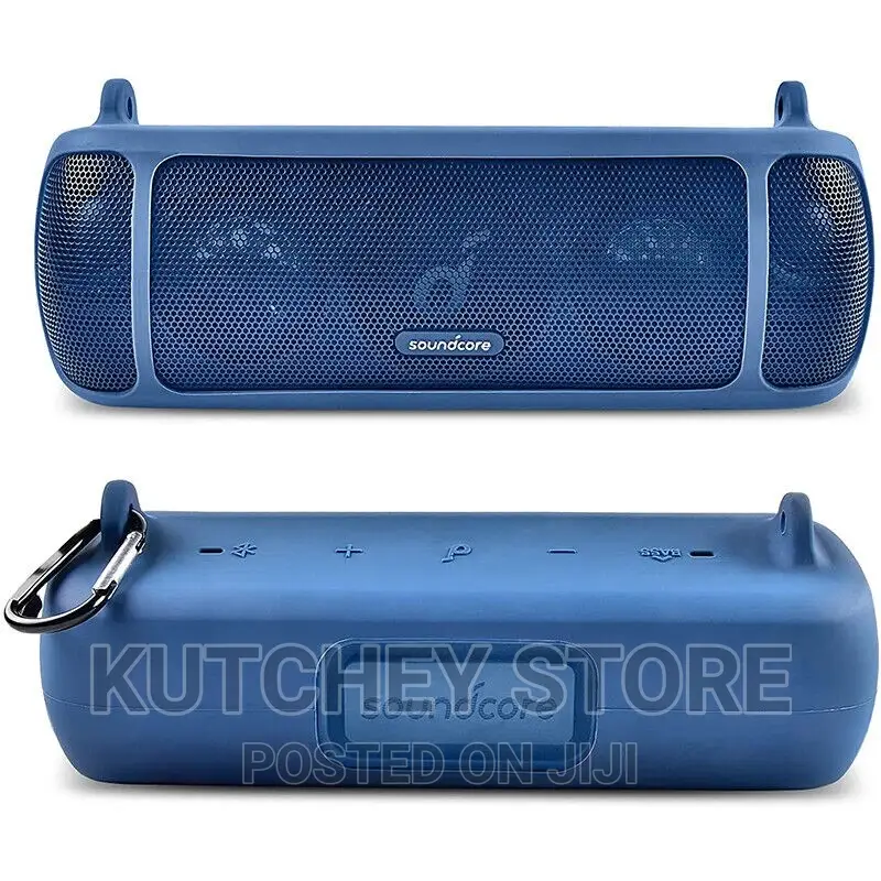 Silicone Pouch for Soundcore Motion+ Speaker Blue Red Black