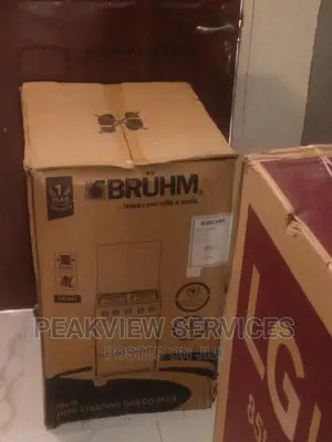 Good Bruhm 4 Gas Burner+Oven ''Bgc5540ib