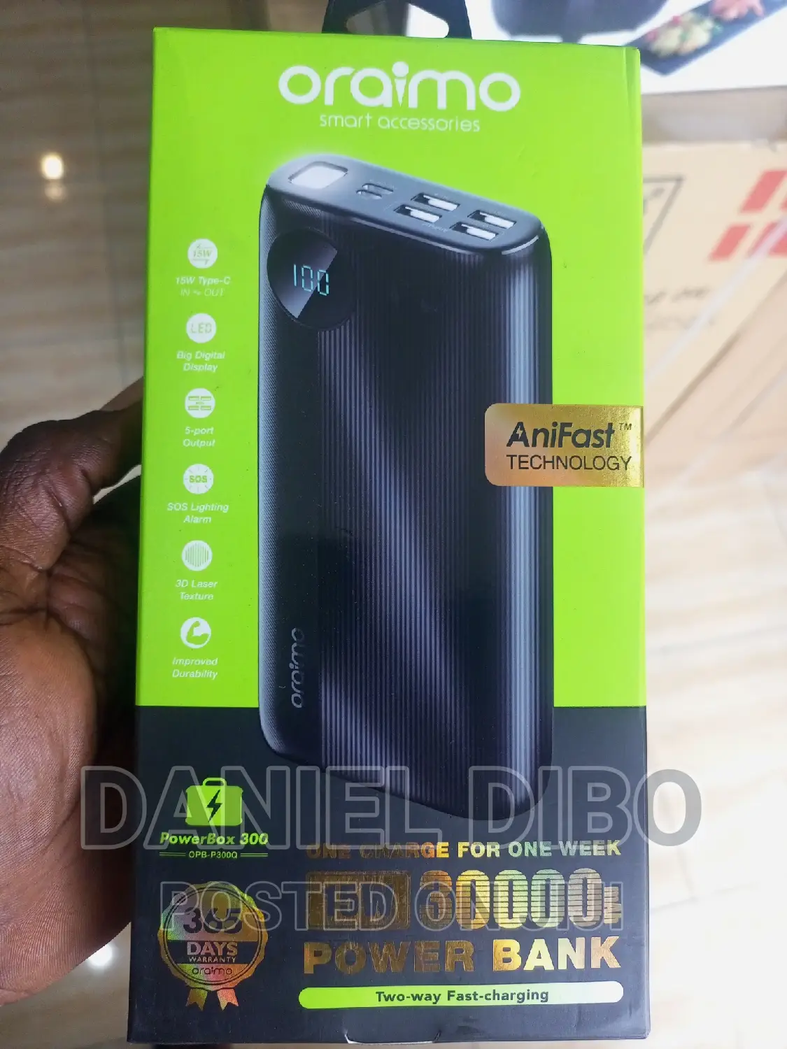Oraimo Powerbank MAH
