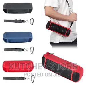 Silicone Pouch for Soundcore Motion+ Speaker Blue Red Black