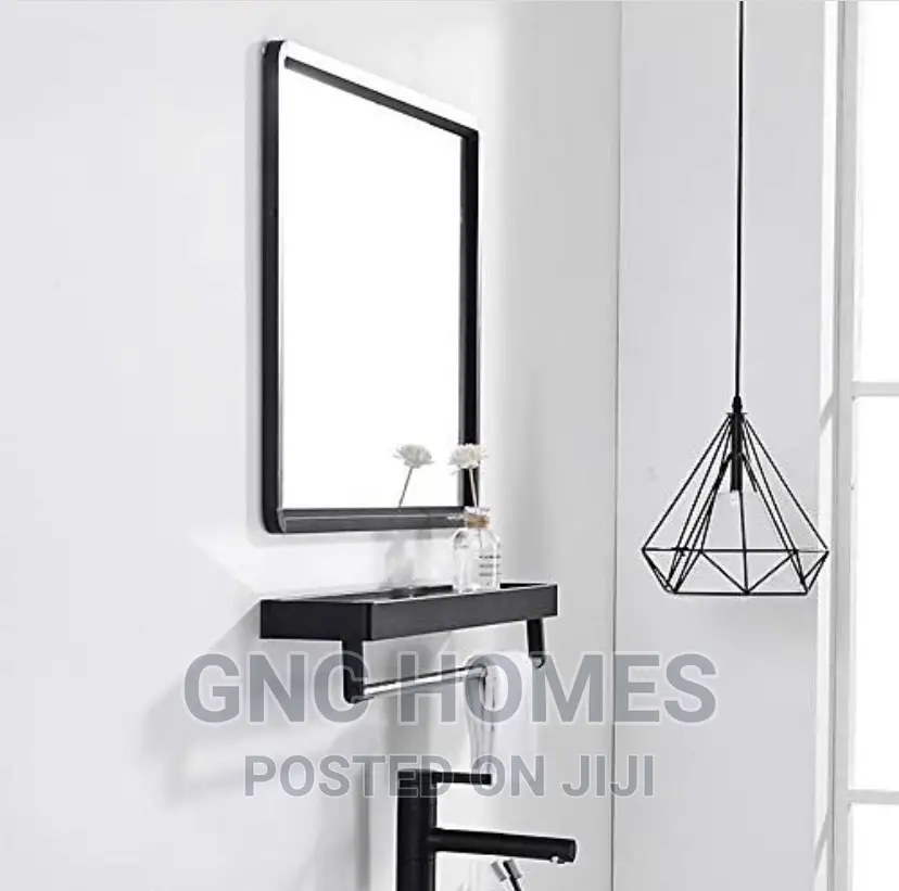 Black Frame Mirror