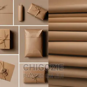 Brown Craft Wrapping Paper Bag