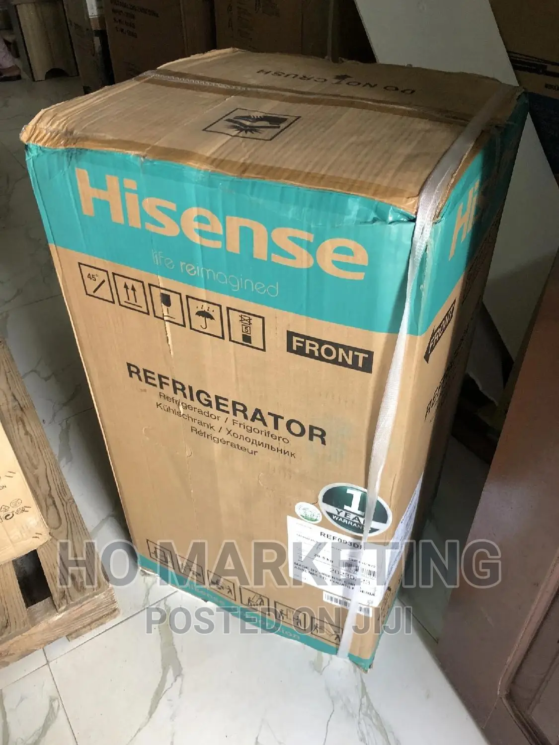 New In! Hisense Refrigerator 90litres -Ref093dr
