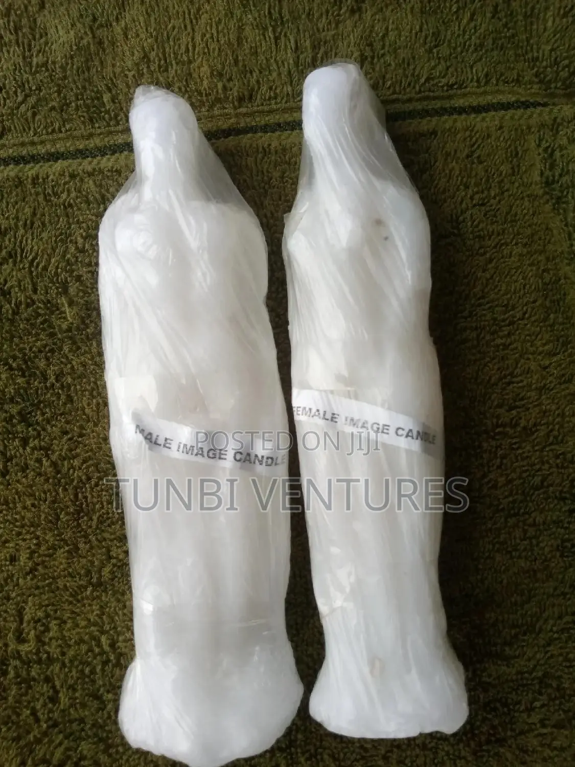 Male and Female Image Candle