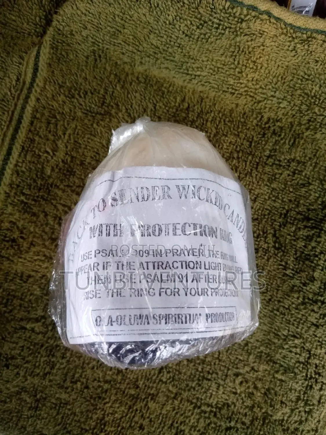Back to Sender Candle