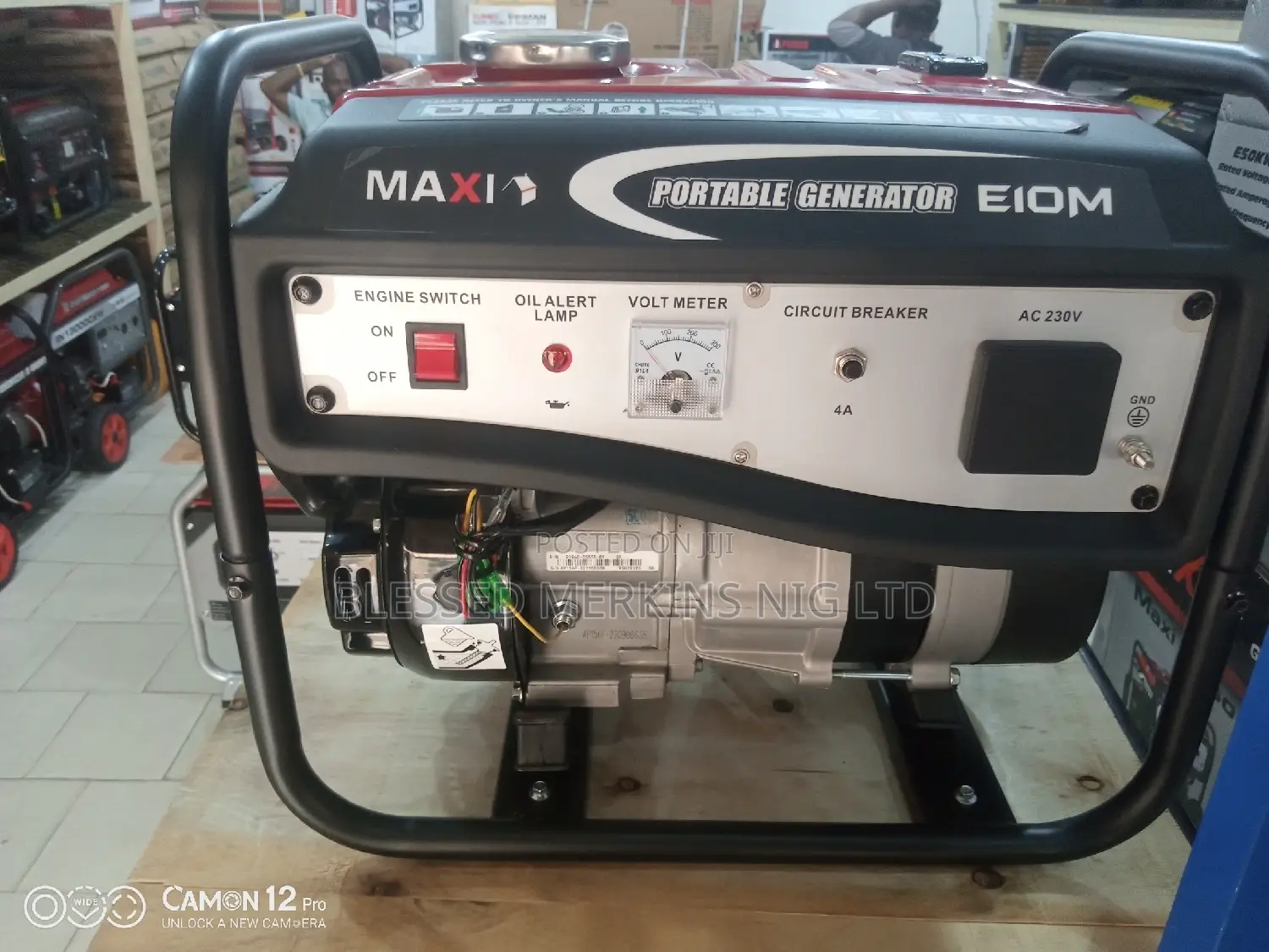 Maxi Petrol Generator 1.1kva