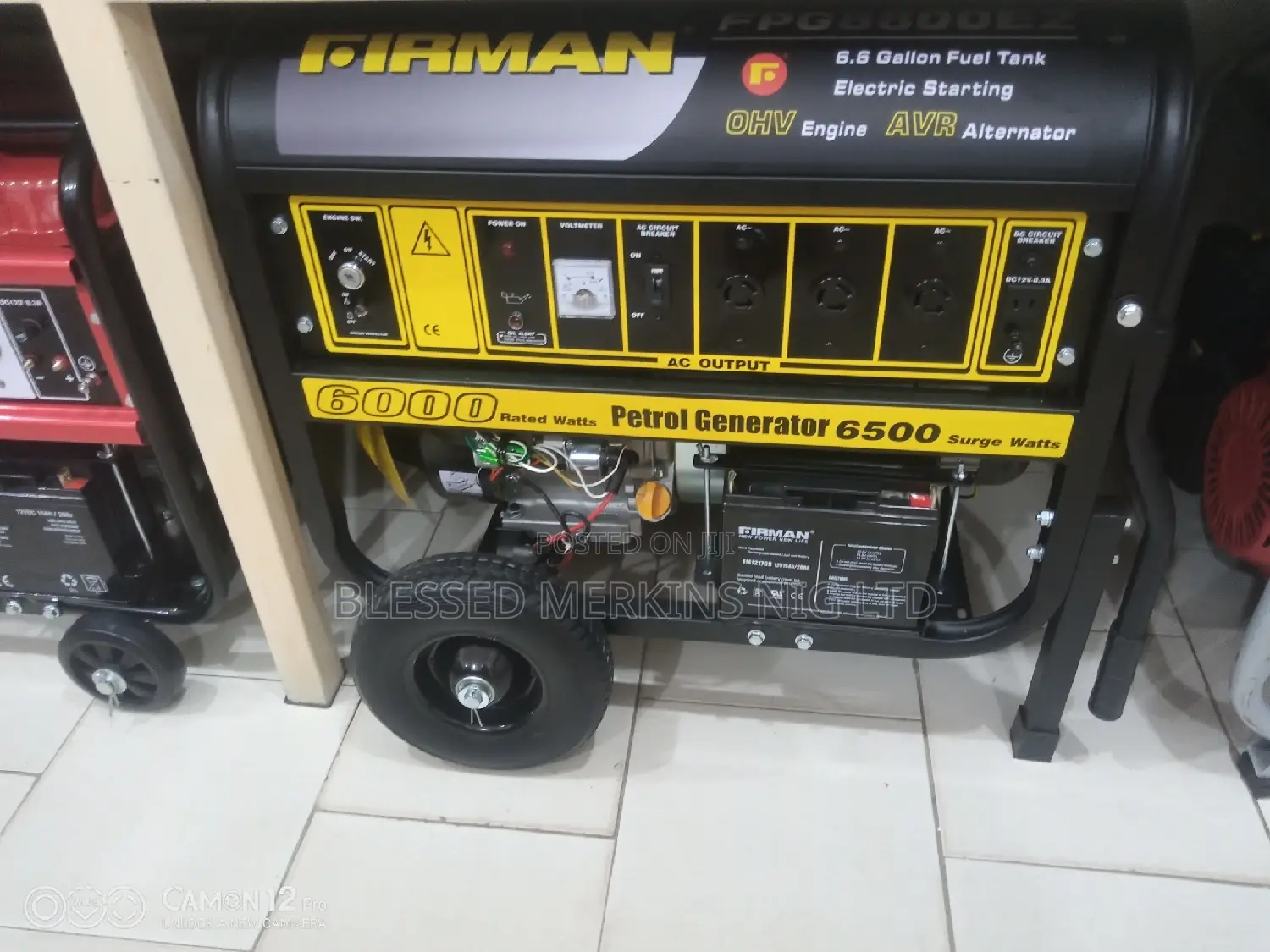 FIRMAN Petrol Generator 6.5kva