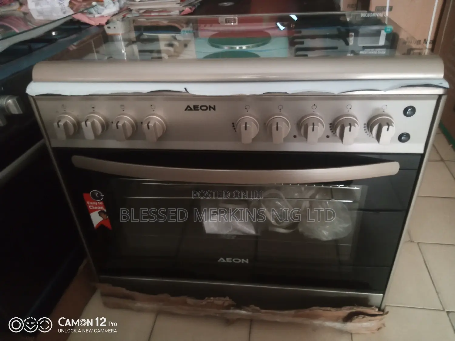 Aeon Standing Gas Cooker 6burners