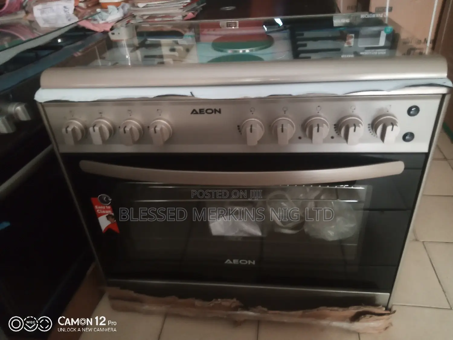 Aeon Standing Gas Cooker 6burners