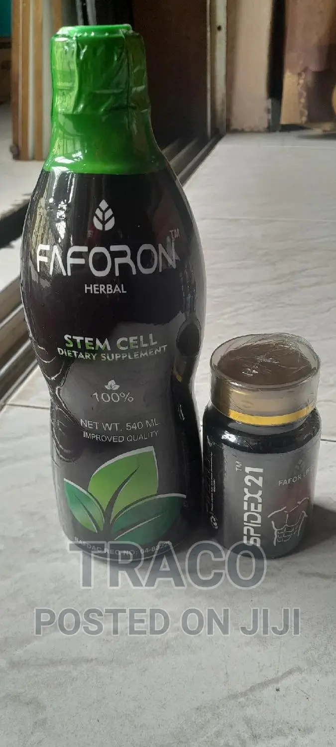Faforon and Spidex 21 Supplement for Men