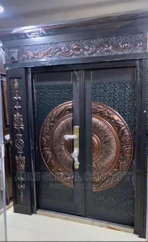 Full Moon Copper Door