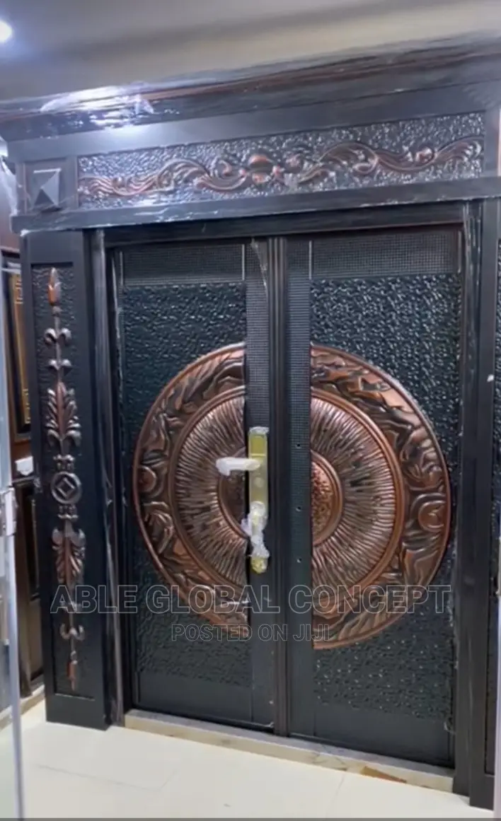 Full Moon Copper Door
