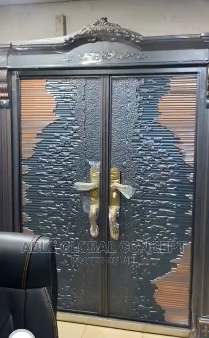 Unique Double Ocean Wave Door