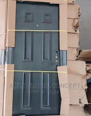 Black Steel Door