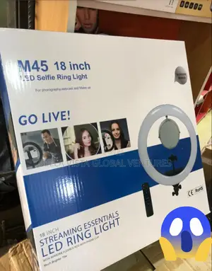 M45 Selfie Ring Light Touch 45CM / 18-Inch Without Battery