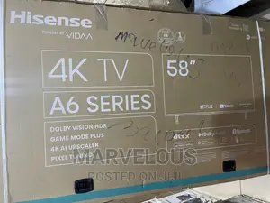 Brand New Hisense 58inch Full Smart HD Framless Television.