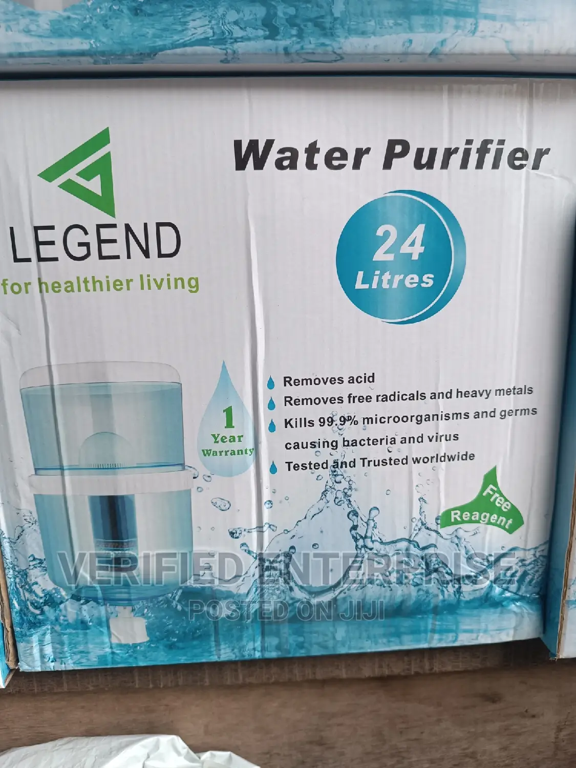 Legend Water Purifier for Dispenser - 24l