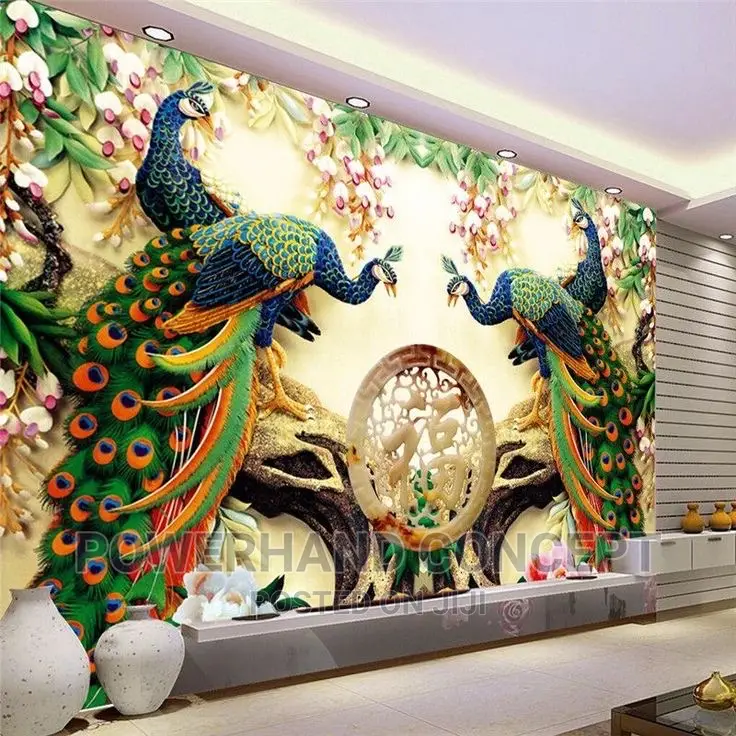 Phoenix Tv Background Sofa Wall Decoration Mural