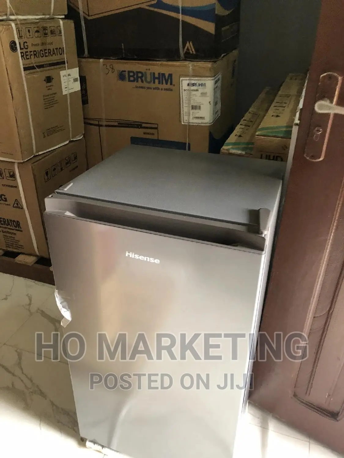 Hisense New Refrigerator 90l - Silver Color