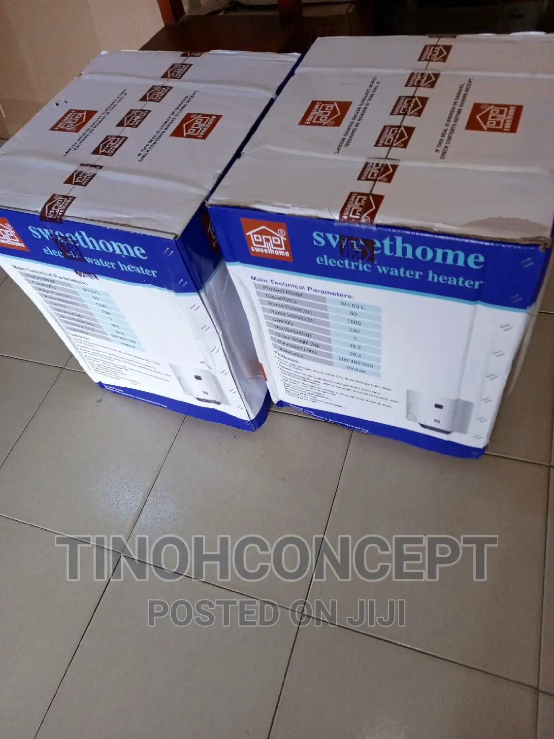 Sweethome Water Heater 50 Litres