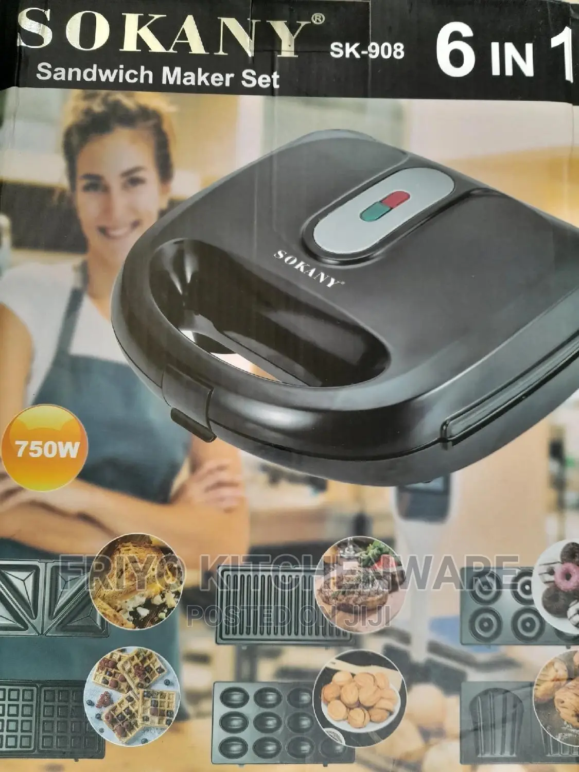 Sandwich Maker 6in1