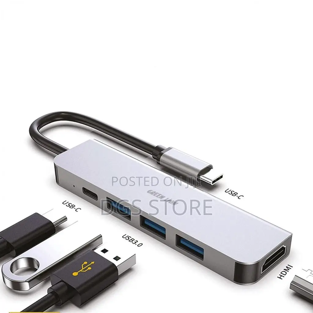 Green Lion 5in1 Type C Adapter