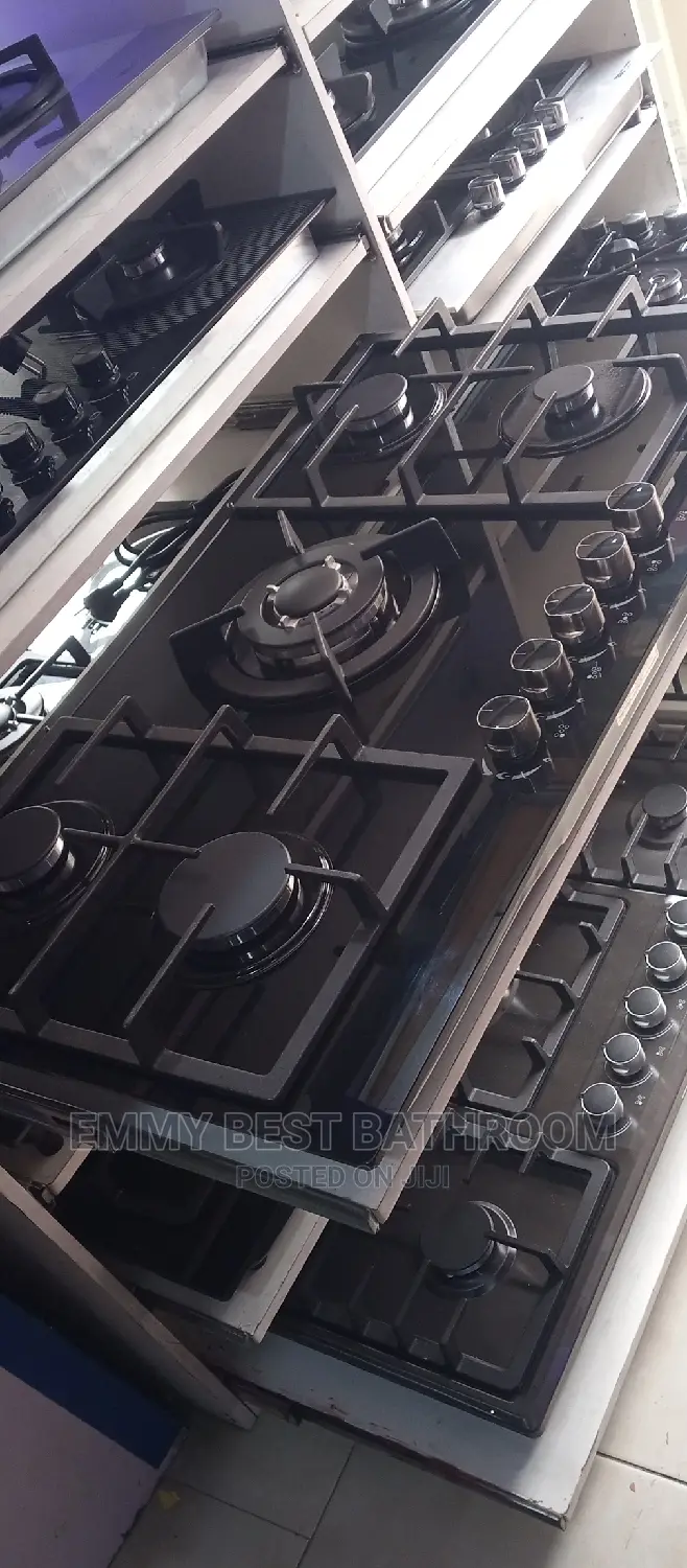 Executive 5 Burner Gas Glass Top