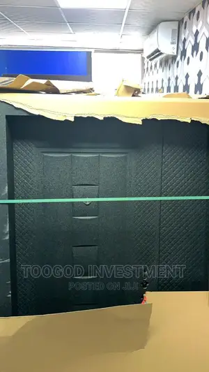 5ft Black Doors