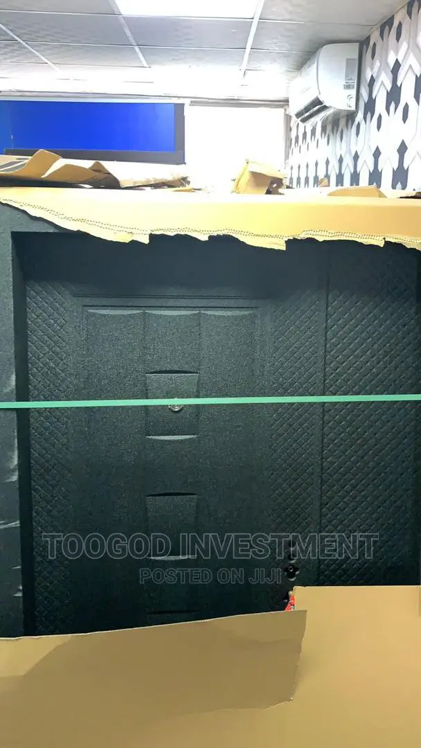 5ft Black Doors