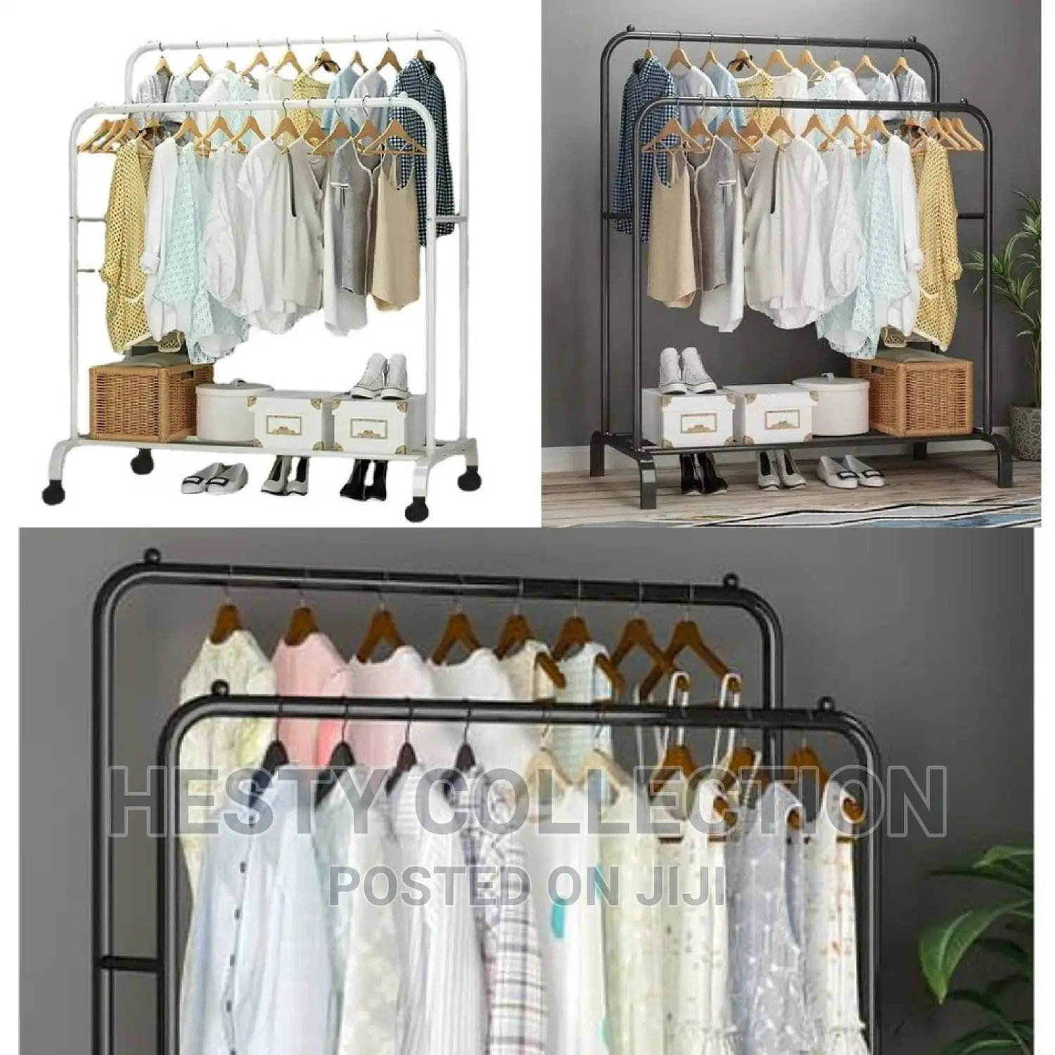 35kg Heavy Duty Double Big Size Pole Hanger