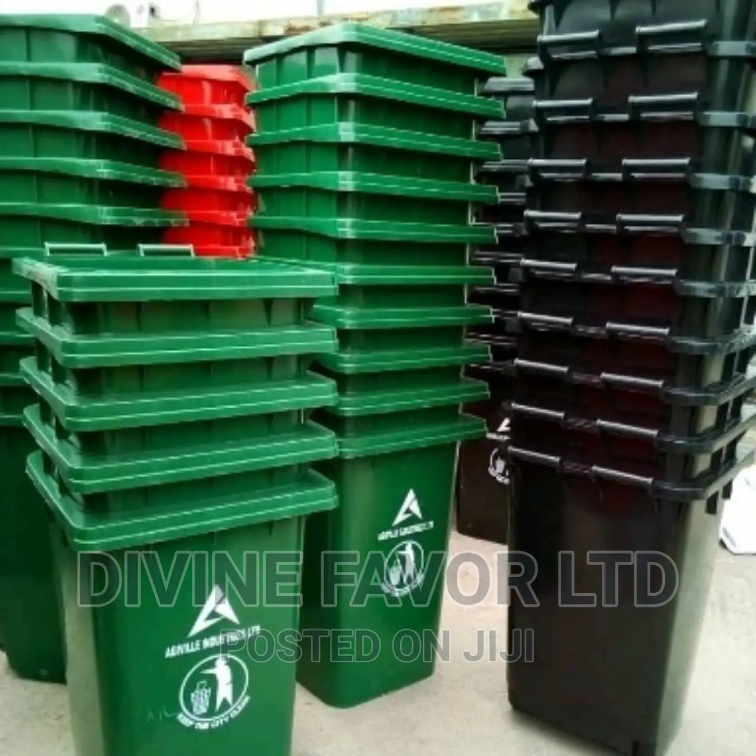 240 Litres Dustbin for Environmental Management.